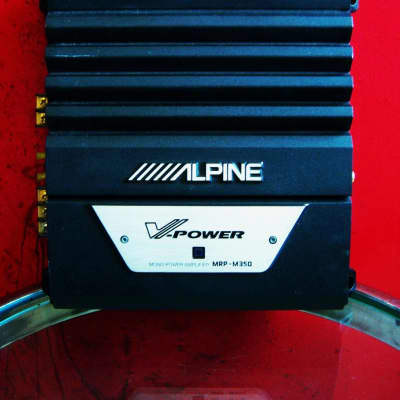 ALPINE V-Power MRP-M350 アンプ Alpine V-Power MRP-M350 Amplifier 350 Watts 1 Channel