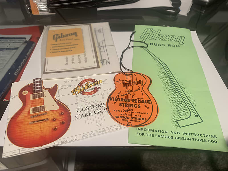 Gibson Custom Shop , Art & Historic Case Candy & Hang Tags | Reverb