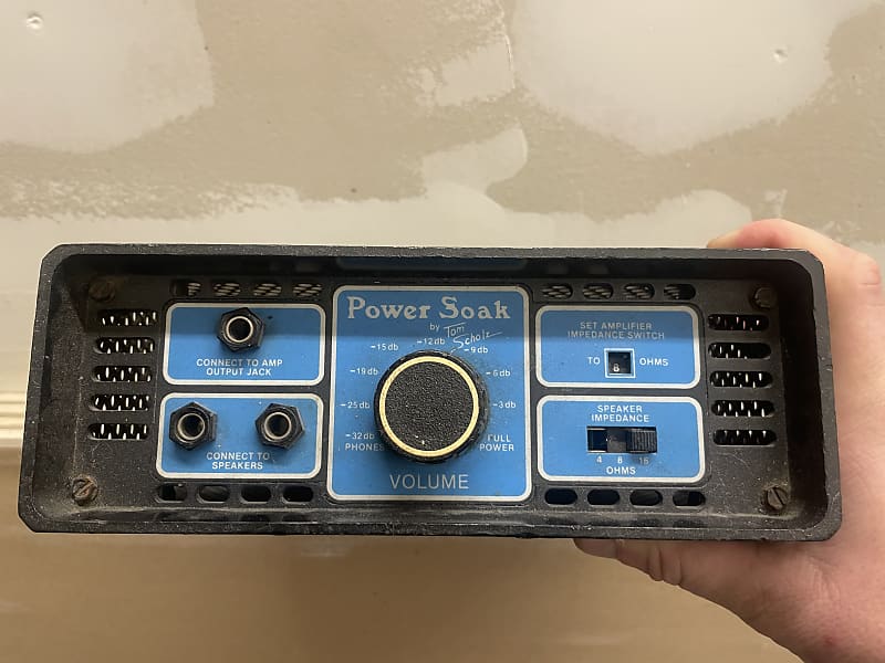 Tom Scholz Power soak Early 80s - Black | Reverb