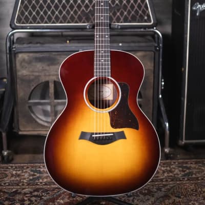 Taylor 214e-SB DLX Acoustic/Electric Guitar with Deluxe Hardshell Case - Demo image 2