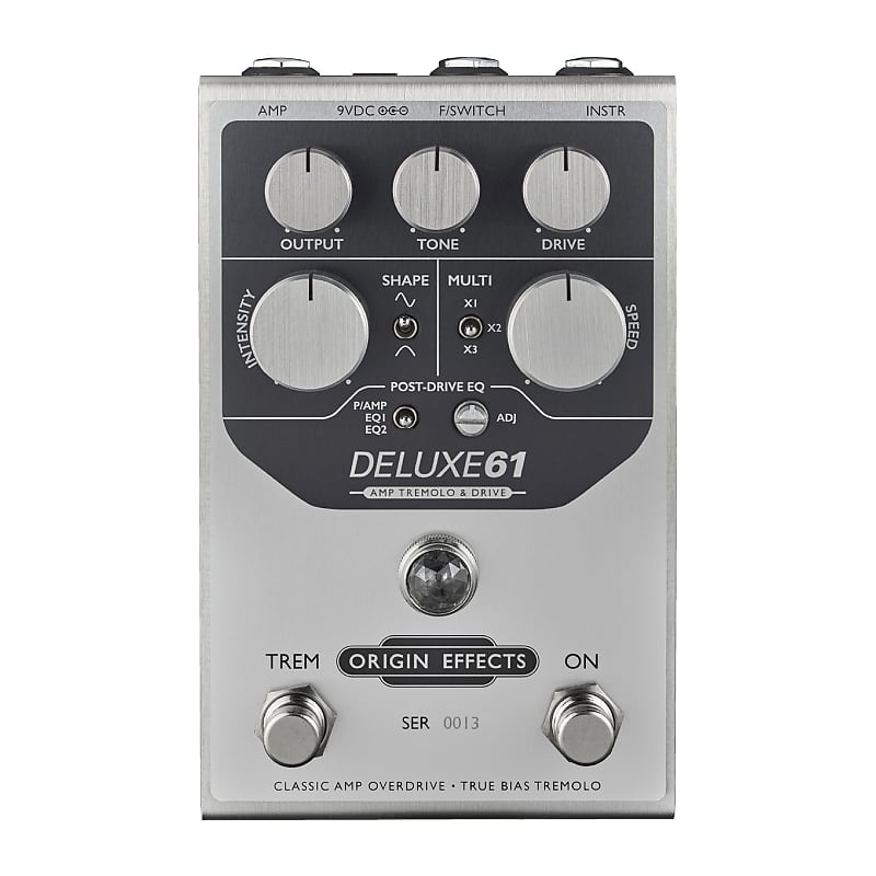 Origin Effects Deluxe61 Tremolo & Overdrive Pedal image 1