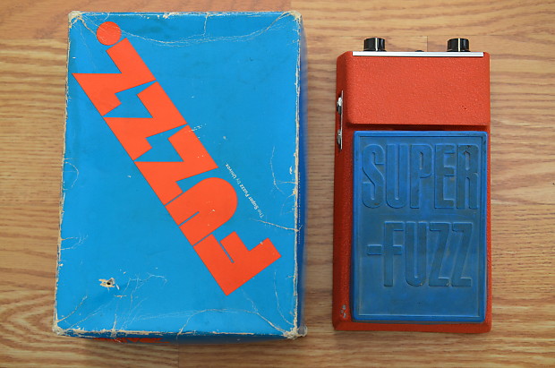 Univox Super Fuzz Vintage 1960s Red / Blue