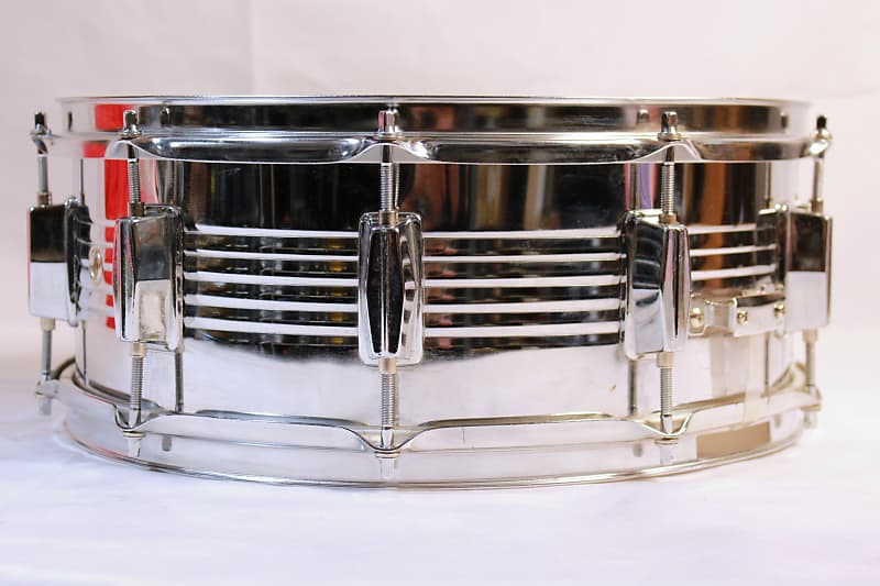 CB Percussion CB700 5.5" x 14" Steel Snare Drum Reverb