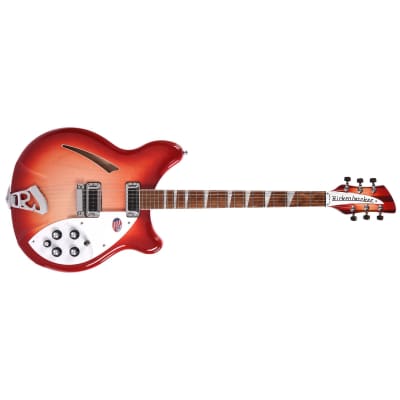 Rickenbacker Model 360 Semi-Hollow Guitar - Fireglo image 4