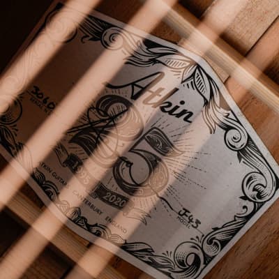 Atkin J43 Baked Sitka Mahogany Aged Sunburst image 11