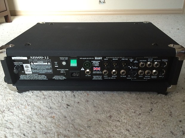 Trace Elliot AH600-12 Bass Head | Reverb