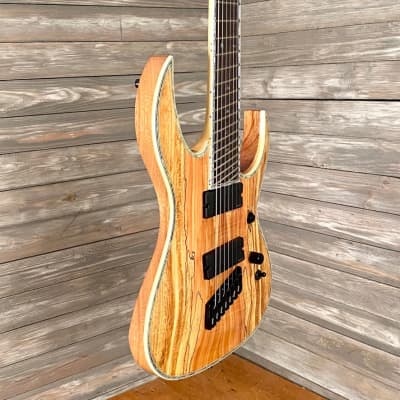 BC Rich Shredzilla 7 string Prophecy Archtop in Spalted Maple (1032) image 2
