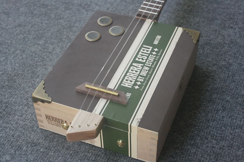 Herrera Esteli Acoustic Cigar Box Ukulele by D-Art Homemade Guitar Co. image 1