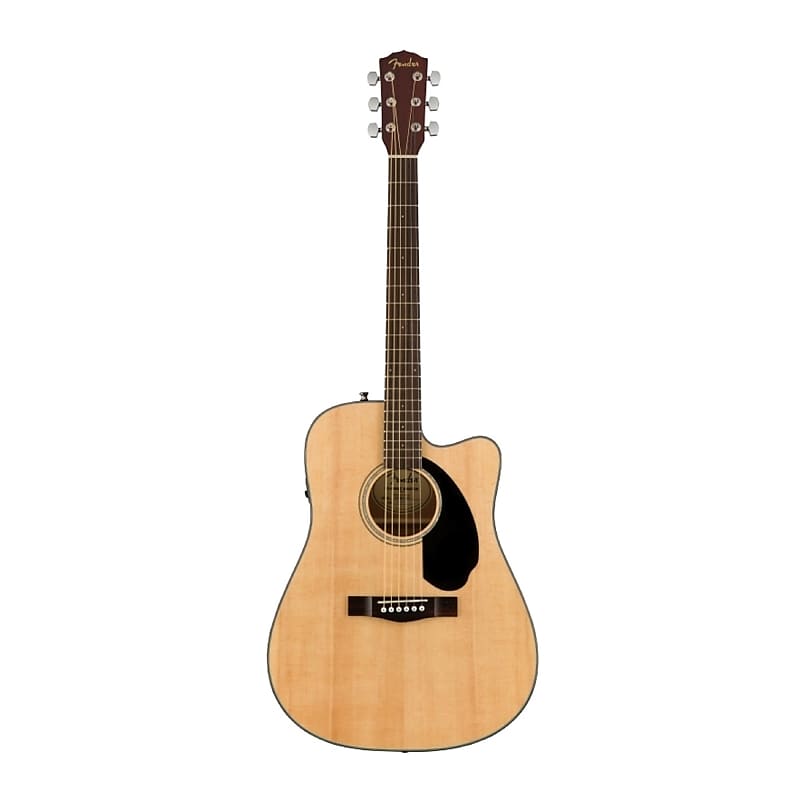 Fender CD-60SCE Dreadnought 6-String Acoustic Guitar (Right-Hand, Natural) image 1