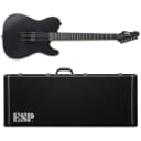 ESP LTD AA-600 Alan Ashby Black Satin BLKS EMG Locking Electric Guitar + Hardshell Case AA600