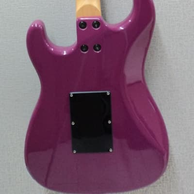 Charvel Jackson Double Cutaway Partscaster Electric Guitar, Purple Finish w/Bag image 3