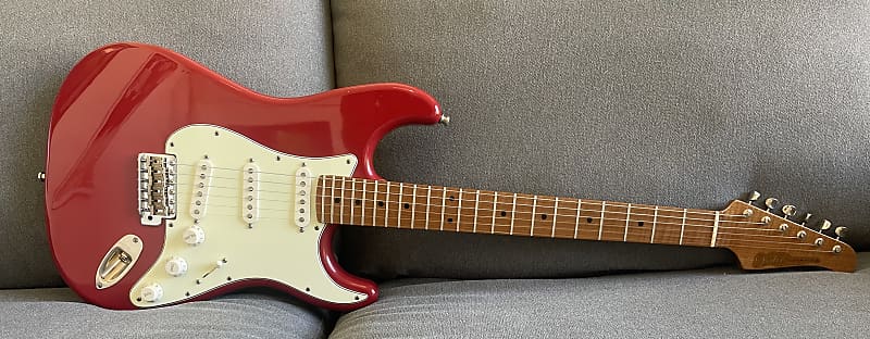 Xotic XSC-1 Light Relic Dakota Red BEAUTY! | Reverb