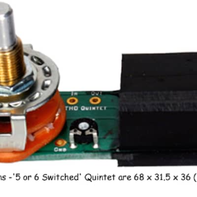 THD Quintet Tone Curve Board - 6-Position Switch Model image 3