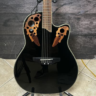 Ovation Celebrity CC44-FKOA 6 String Electric Acoustic Guitar Koa Top