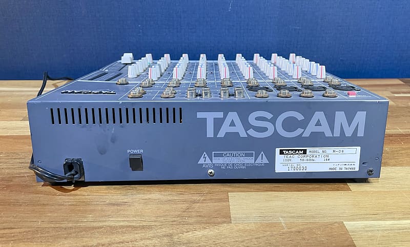TASCAM M-08 8 Channel Analog Mixer - Vintage Mixing Console | Reverb