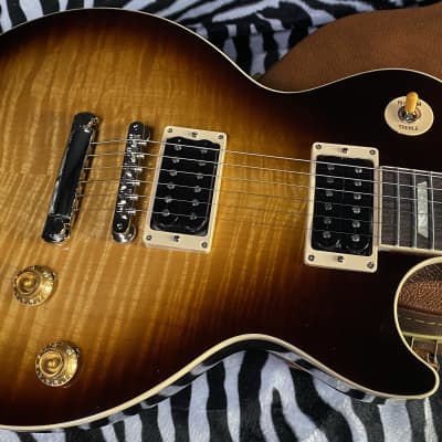 BRAND NEW ! 2023 Gibson Slash Collection Les Paul Standard- November Burst - 9.7lbs - Authorized Dealer - In-Stock - Killer Flame Top! G02741 image 1