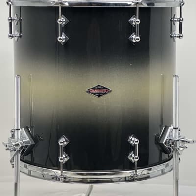 Craviotto 22/13/16/6.5x14" VIDEO Signed 2013 Solid Maple Shell Drum Set - Black/Gold Duco Sparkle Lacquer image 20