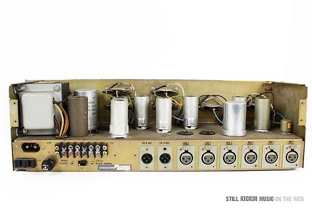【超絶ヴィンテージ•70’s動作品】　AMPEX MX-35 Ampex MX-35 4 Channel Tube Mixer Mic / Line Preamp MX35 Rare