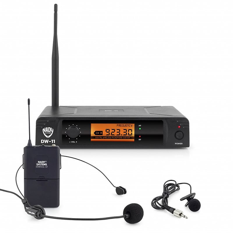 Nady DW-11 Digital Wireless Lapel and Headset Microphone System image 1