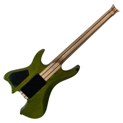 Bootlegger Guitar Absinthe  Gen 2 2023 - Green Gloss 2 Tone EMG Coil Split image 5