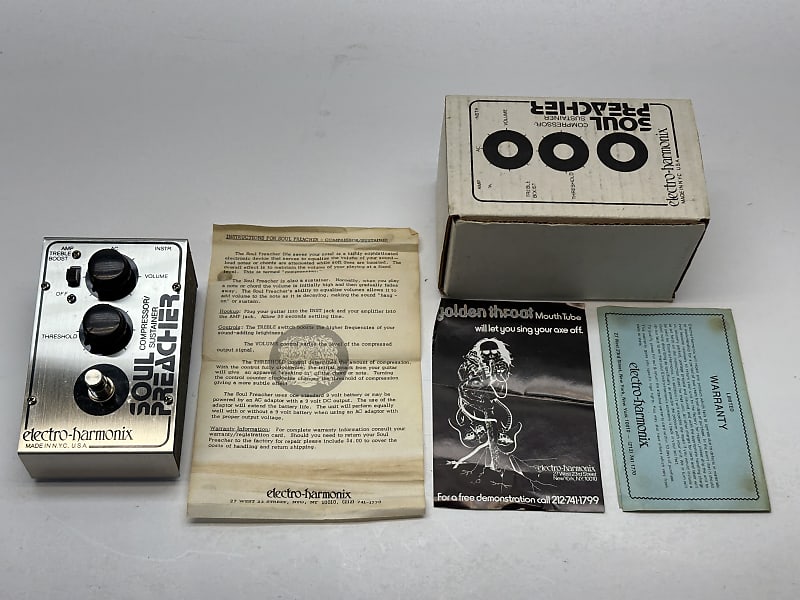 Electro-Harmonix Soul Preacher | Reverb