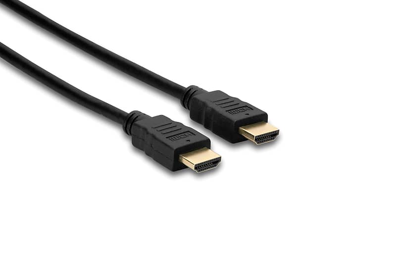 High Speed HDMI Cable with Ethernet, HDMI to HDMI, 3 ft image 1