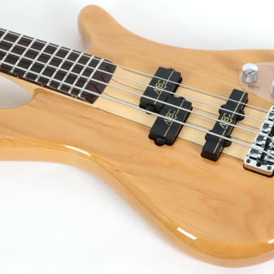 Warwick RockBass 4-String Bass Guitar – Nirvana Black, Gator GFW-GTR-1000 Stand, KLIQ TinyTune, ErnieBall Cable Bundle 