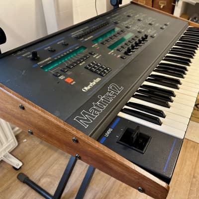 Oberheim Matrix 12 61-Key 12-Voice Synthesizer 1985 - Black