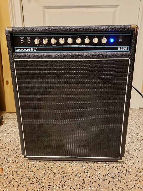 Acoustic 200 Watt Bass amp B200 Reverb