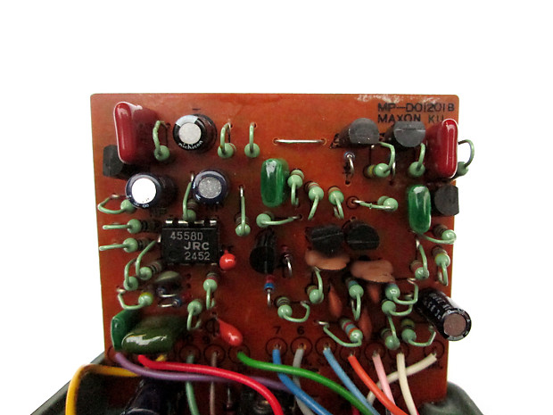 【ヴィンテージ】Maxon OD-9 JRC4558D 1982年製 白ラベル Vintage 1982 Maxon OD-9 Overdrive - Ibanez TS-808/TS9/TS-9