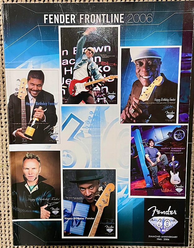 Fender Frontline 2006 Catalog Reverb UK