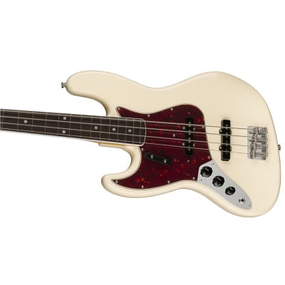 Fender American Vintage II 1966 Jazz Bass, Olympic White, Left Handed image 4