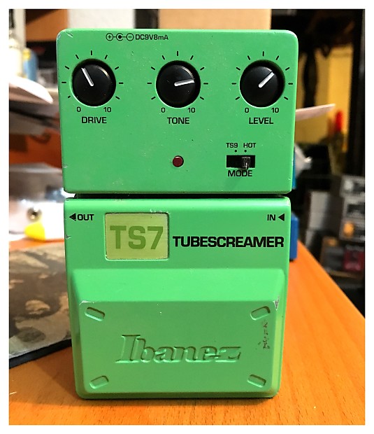 Ibanez Limited Edition TS7 Tube Screamer Green | Reverb