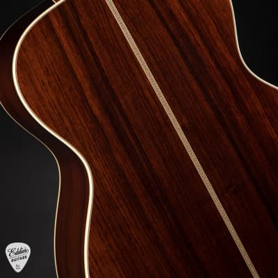 Bourgeois OM Large Soundhole Sunburst - Aged Tone Adirondack & Madagascar Rosewood image 12