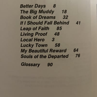 Bruce Springsteen - Lucky Town - Guitar tab / tablature Book image 3