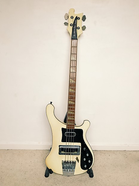 Rickenbacker 4001 1978 Tuxedo White Bass For Sale GuitarPoint