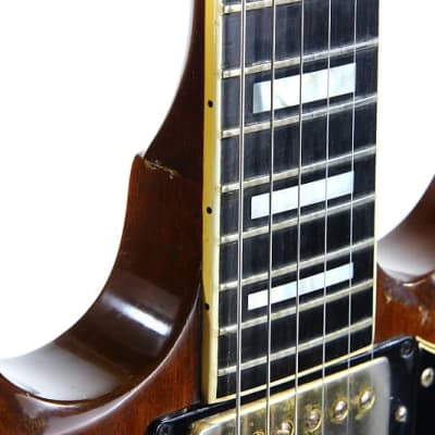 1973 Gibson SG Custom Walnut w/ Bigsby, 3 Pickups! 1970's SG Les Paul! NO BREAKS! image 15