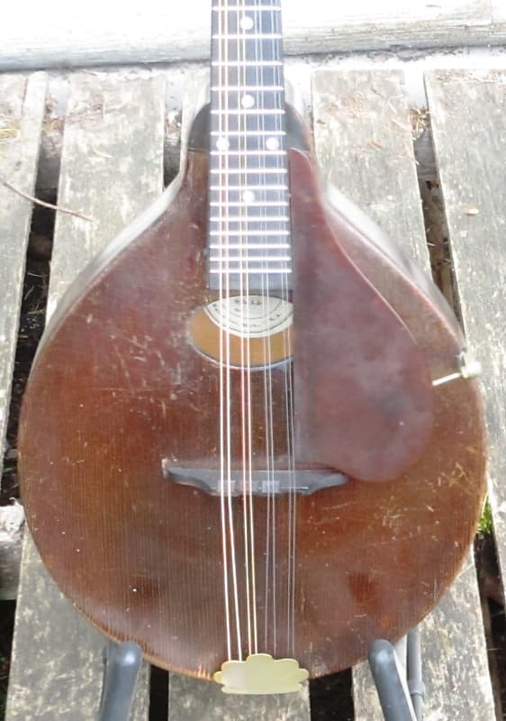 Gibson A Junior mandolin, snakehead, 1927 image 1
