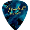 Fender Ocean Turquoise Heavy Picks,  12-pack