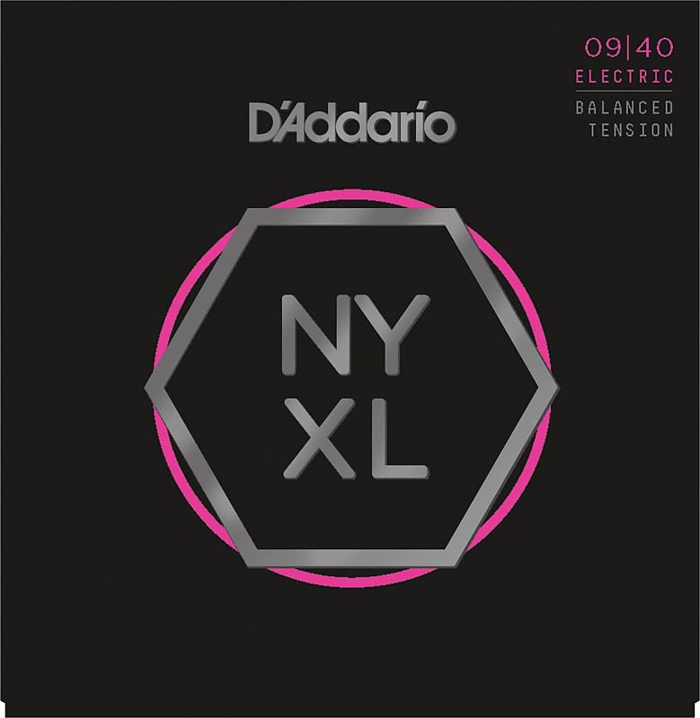 D'Addario NYXL0940BT - Super Light 09-40 - Jeu de cordes guitare électrique image 1