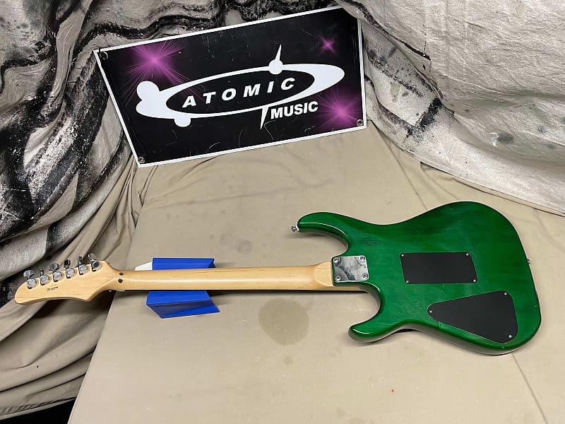 Hamer Slammer Series Diablo Guitar Green | Reverb