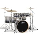 PDP by DW Concept Maple 7-Piece Shell Pack Silver to Black Fade