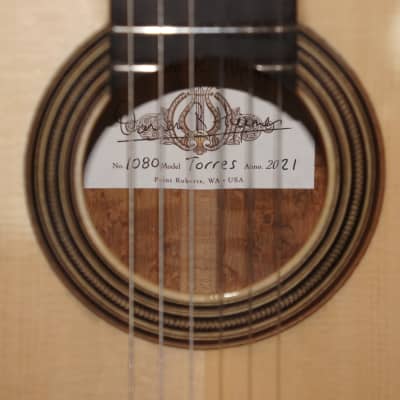Darren Hippner Torres Classical Guitar #1080 2021 image 5