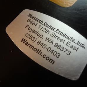 Warmoth P90 Telecaster Pickguard 2014 Black for Custom Tele image 4
