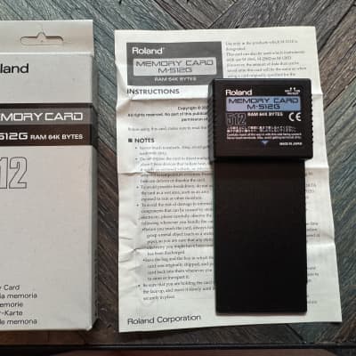 Roland M-256D Ram Card | Reverb