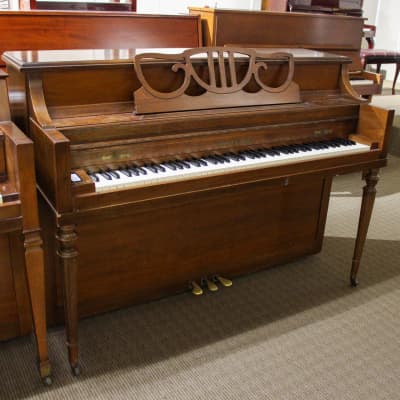 Kohler & Campbell Console Piano | Satin Mahogany image 1