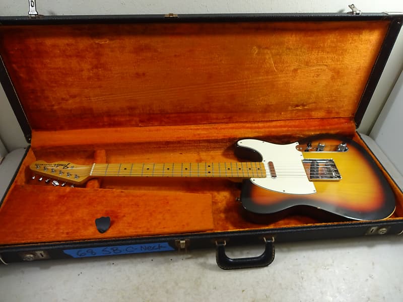 Fender Telecaster 1968 - Sunburst & Wide "C"  1 3/4 Neck image 1