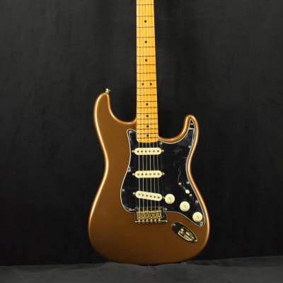 Mint Fender Bruno Mars Stratocaster Mars Mocha Maple Fingerboard image 2