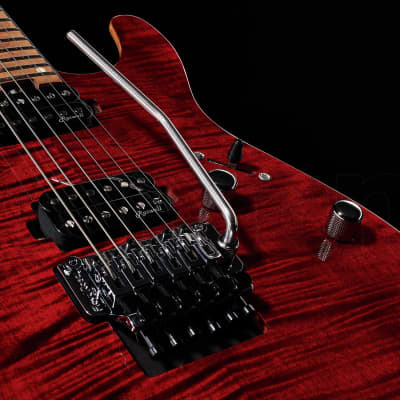 Harley Benton Fusion-III HH FR Roasted FCH Transparent Flamed Cherry image 13