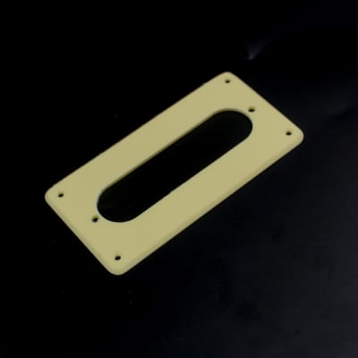 Humbucker to Strat Style Pickup Adapter Ring ,H-S-2 1-Ply Non-Slant Cream image 3